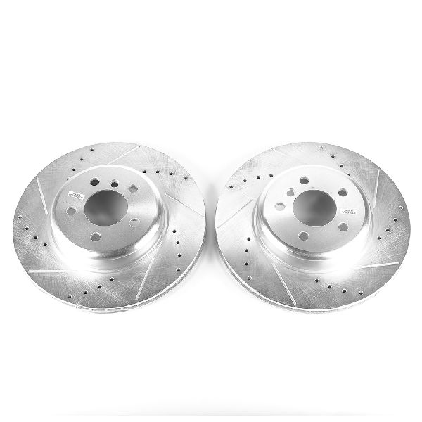 2012-2018 BMW 650i Disc Brake Rotor Set - Rear (Powerstop)