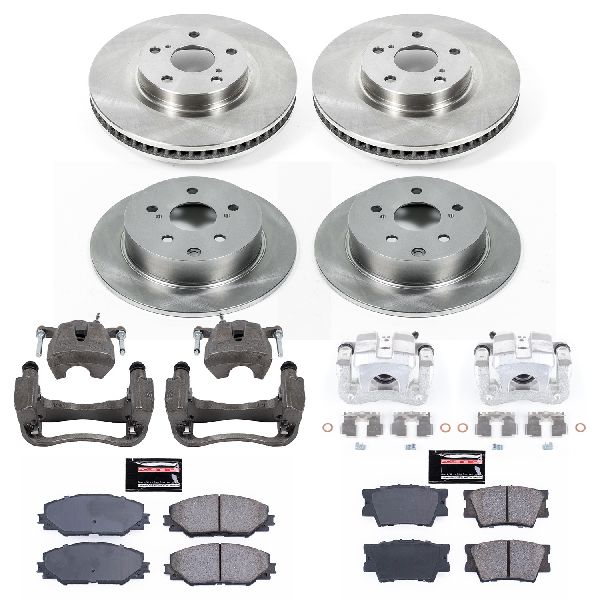 2009-2010 Pontiac Vibe Disc Brake Kit - Front and Rear (Powerstop)