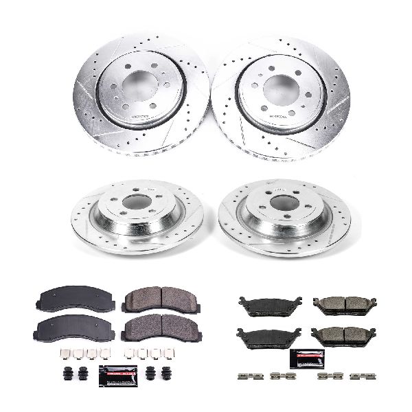 2015-2017 Ford F-150 Disc Brake Kit - Front and Rear (Powerstop)