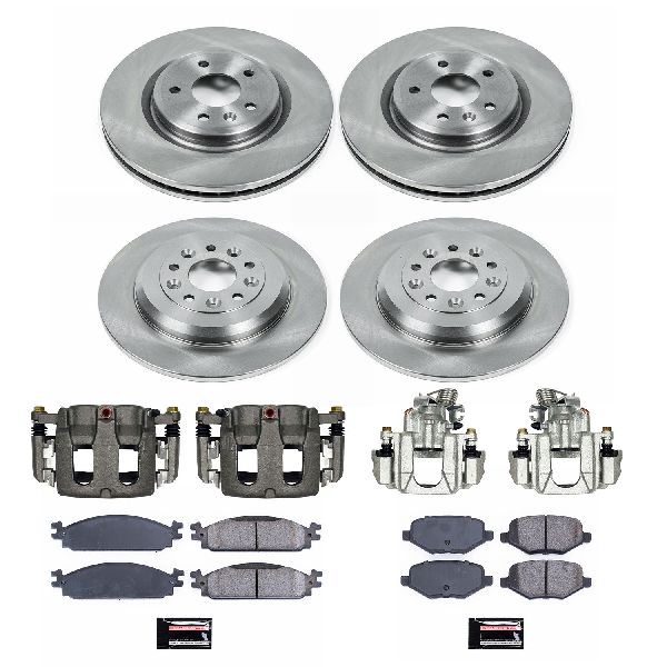2010 Lincoln MKT Disc Brake Kit - Front and Rear (Powerstop)
