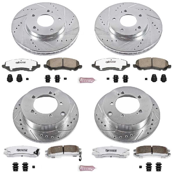 2000-2003 Mitsubishi Galant Disc Brake Kit - Front and Rear (Powerstop)