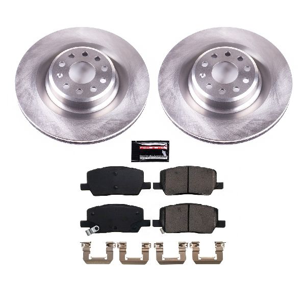 2017-2021 Tesla X Disc Brake Kit - Rear (Powerstop)