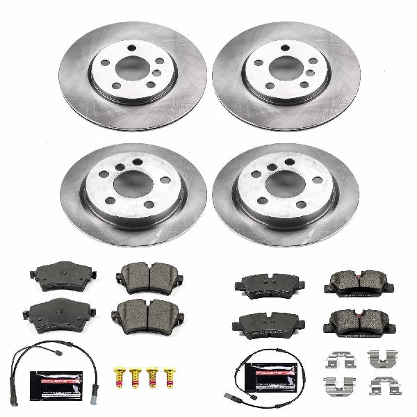 2014-2021 Mini Cooper Disc Brake Kit - Front and Rear (Powerstop)