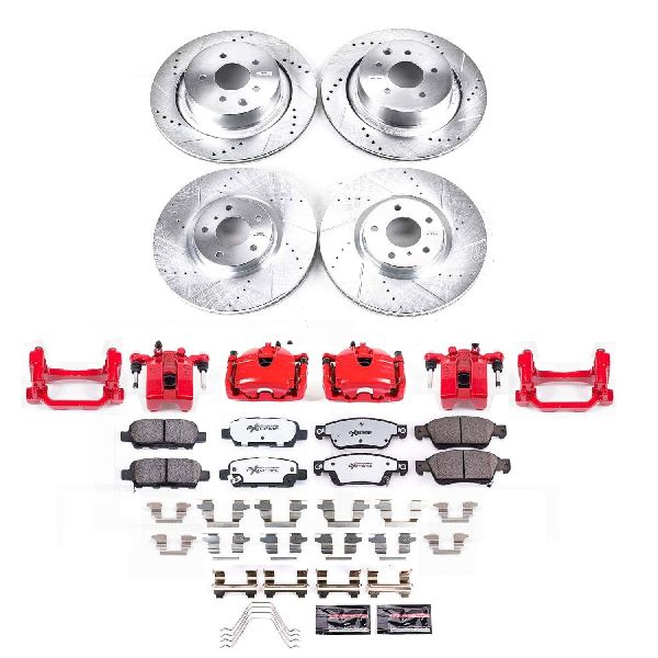 2014-2015 INFINITI Q60 Disc Brake Kit - Front and Rear (Powerstop)