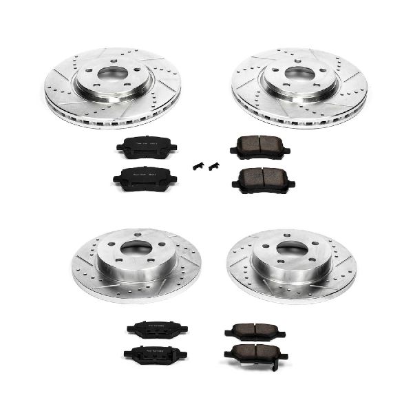 2008-2010 Pontiac G5 Disc Brake Kit - Front and Rear (Powerstop)