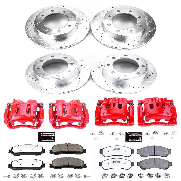 2012 Ford F-350 Super Duty Disc Brake Kit - Front and Rear (Powerstop)