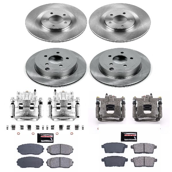 2007-2010 Lincoln MKX Disc Brake Kit - Front and Rear (Powerstop)