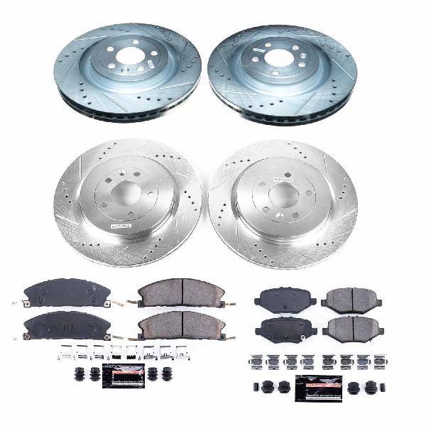 2013-2019 Ford Flex Disc Brake Kit - Front and Rear (Powerstop)