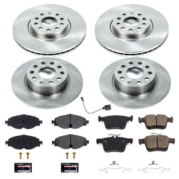2015-2020 Audi A3 Disc Brake Kit - Front and Rear (Powerstop)