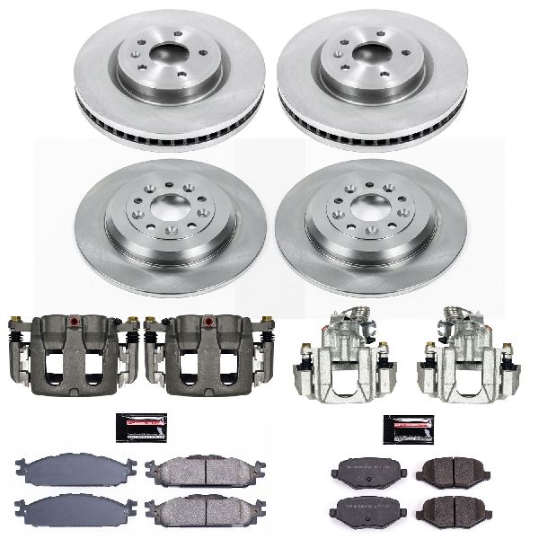 2012-2019 Ford Flex Disc Brake Kit - Front and Rear (Powerstop)