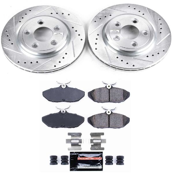 2000-2002 Jaguar S-Type Disc Brake Kit - Rear (Powerstop)
