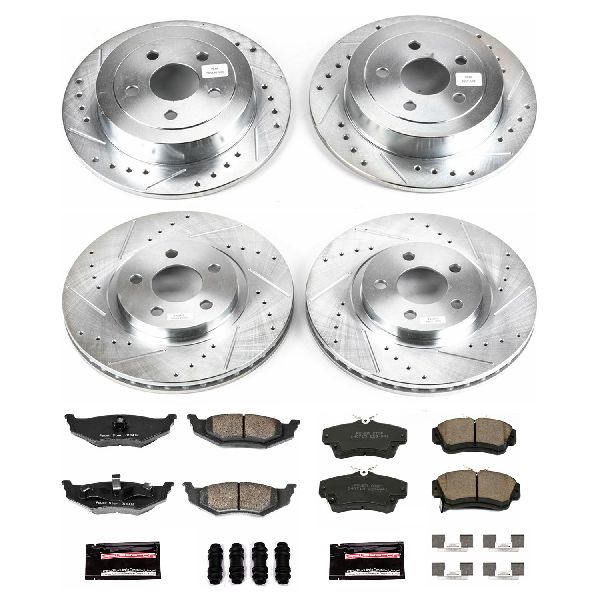 2001-2007 Chrysler PT Cruiser Disc Brake Kit - Front and Rear (Powerstop)