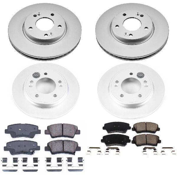 2019-2021 Hyundai Veloster Disc Brake Kit - Front and Rear (Powerstop)