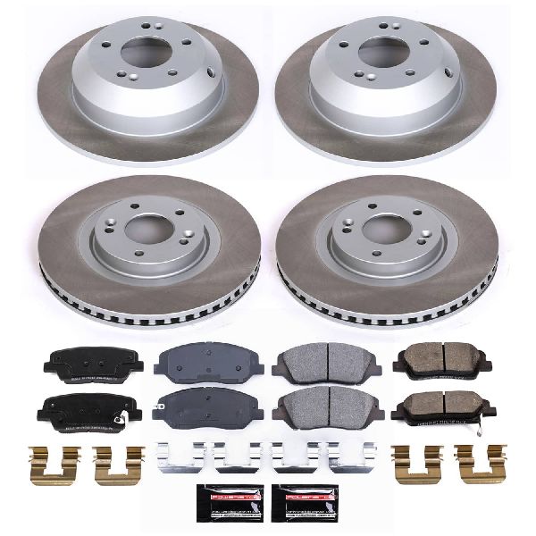 2019 Hyundai Santa Fe XL Disc Brake Kit - Front and Rear (Powerstop)