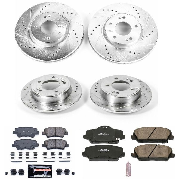 2014-2016 Kia Forte Koup Disc Brake Kit - Front and Rear (Powerstop)