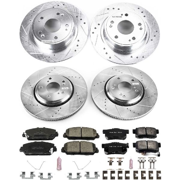 2017-2022 Acura ILX Disc Brake Kit - Front and Rear (Powerstop)