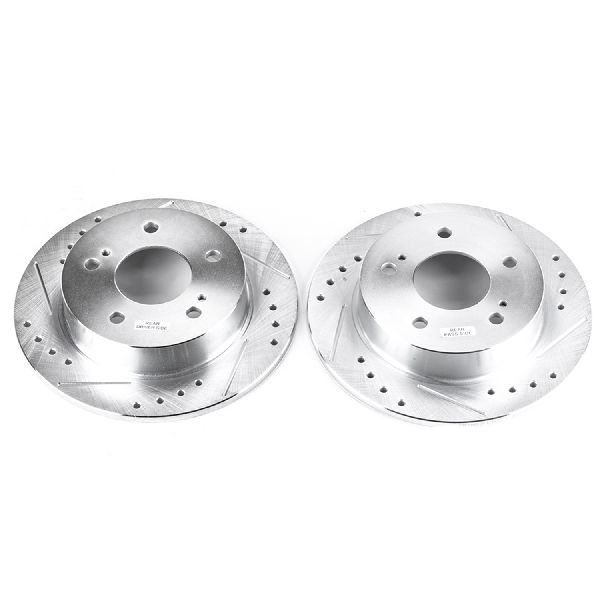 1994-1998 Nissan 240SX Disc Brake Rotor Set - Rear (Powerstop)