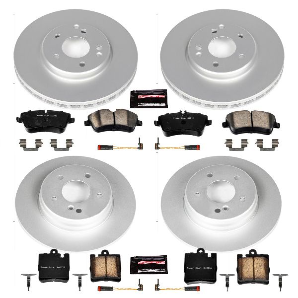 2006-2007 Mercedes-Benz C280 Disc Brake Kit - Front and Rear (Powerstop)