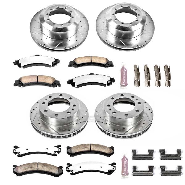 2005 Chevrolet Silverado 1500 HD Disc Brake Kit - Front and Rear (Powerstop)