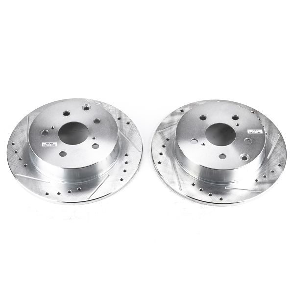 2009-2010 Pontiac Vibe Disc Brake Rotor Set - Rear (Powerstop)