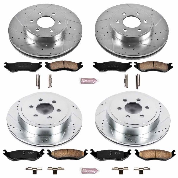 2003 Dodge Durango Disc Brake Kit - Front and Rear (Powerstop)