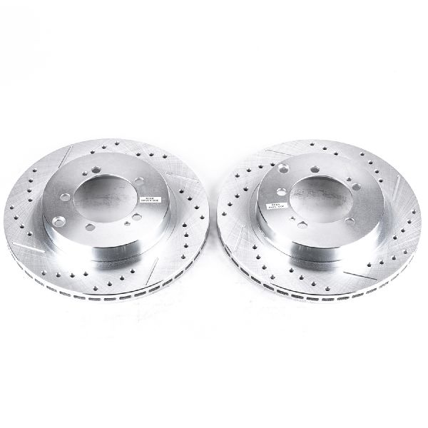 1993-1999 Mitsubishi 3000GT Disc Brake Rotor Set - Rear (Powerstop)