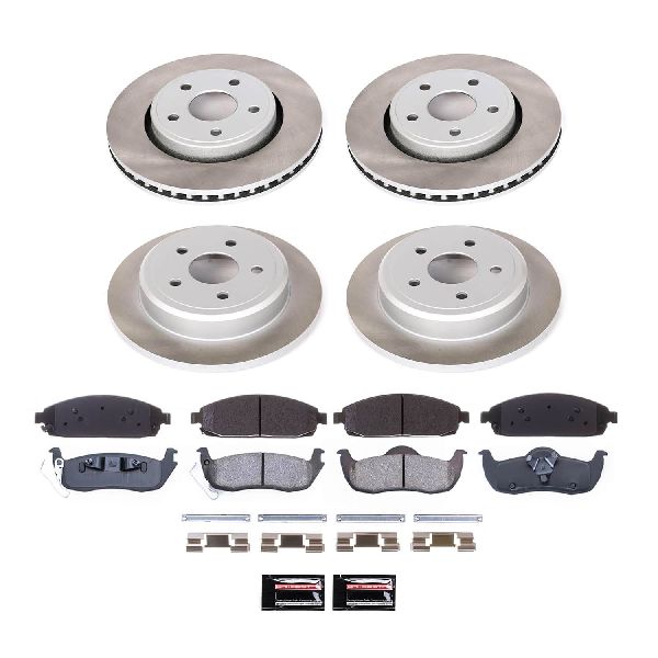 2006-2010 Jeep Commander Disc Brake Kit - Front and Rear (Powerstop)