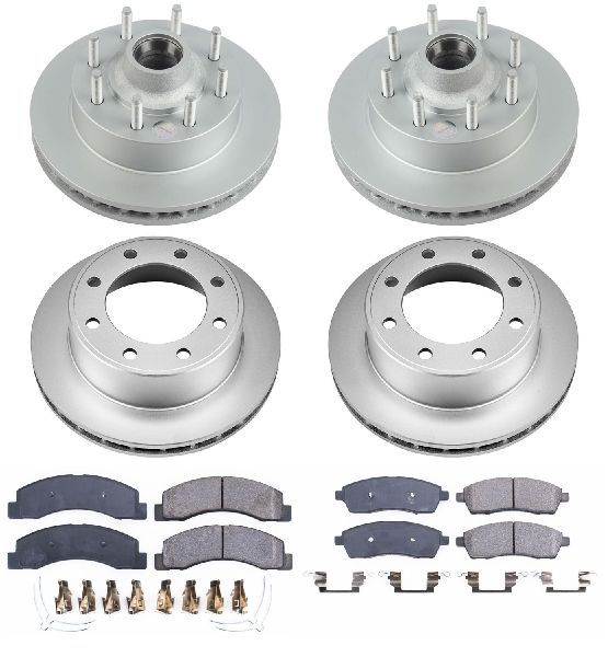 2003-2005 Ford Excursion Disc Brake Kit - Front and Rear (Powerstop)