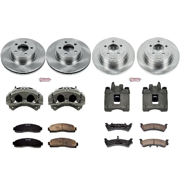 2003 Ford Explorer Sport Disc Brake Kit - Front and Rear (Powerstop)
