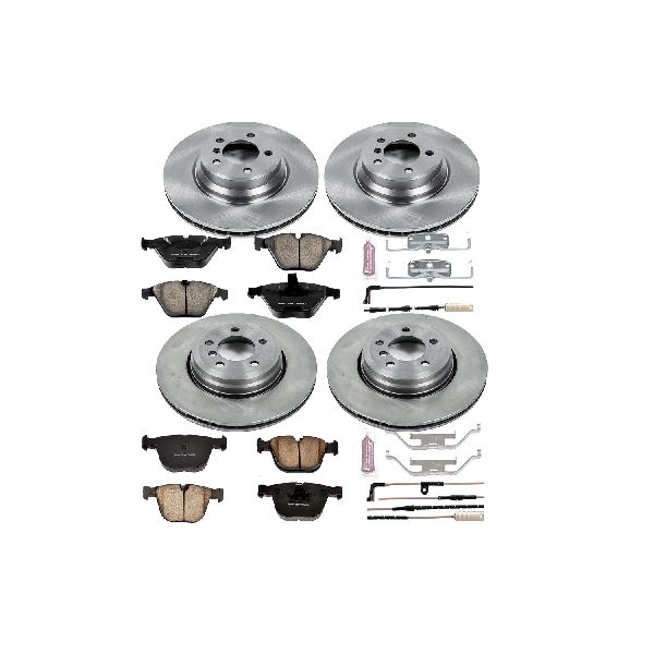 2004-2005 BMW 760i Disc Brake Kit - Front and Rear (Powerstop)