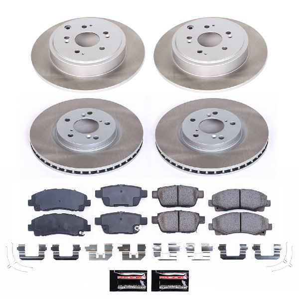 2012-2014 Honda Ridgeline Disc Brake Kit - Front and Rear (Powerstop)