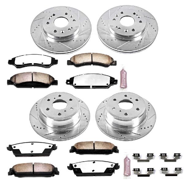 2007-2008 Chevrolet Avalanche Disc Brake Kit - Front and Rear (Powerstop)