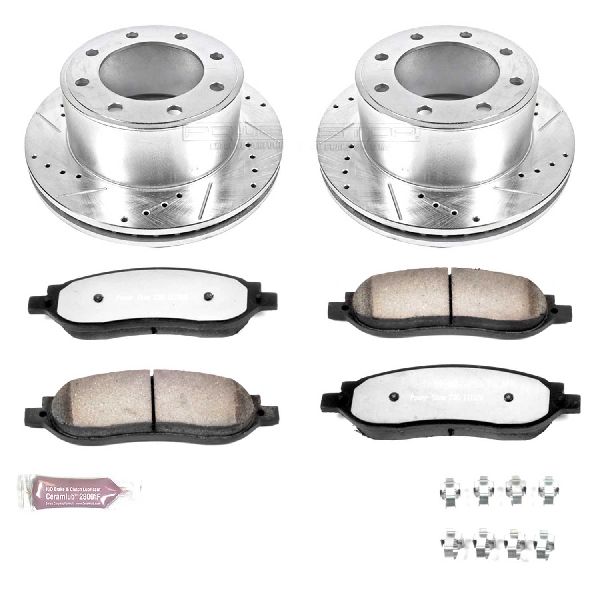 2005-2007 Ford F-350 Super Duty Disc Brake Kit - Rear (Powerstop)