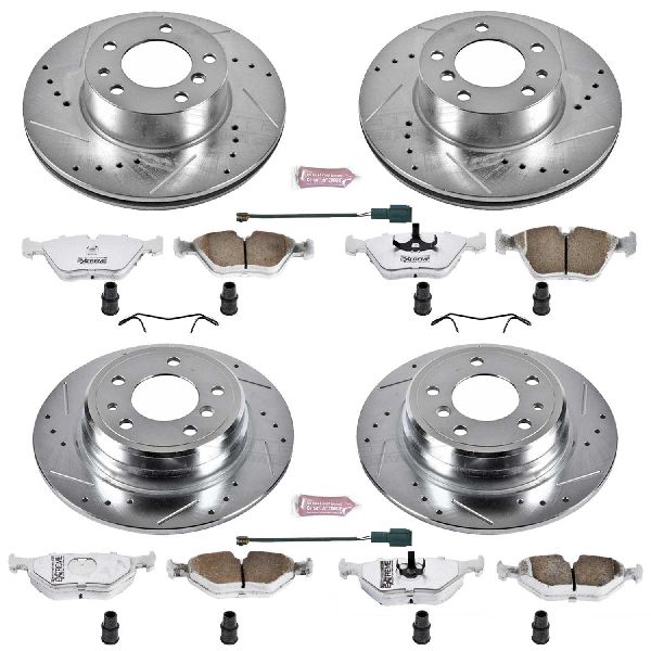 1990-1993 BMW 535i Disc Brake Kit - Front and Rear (Powerstop)