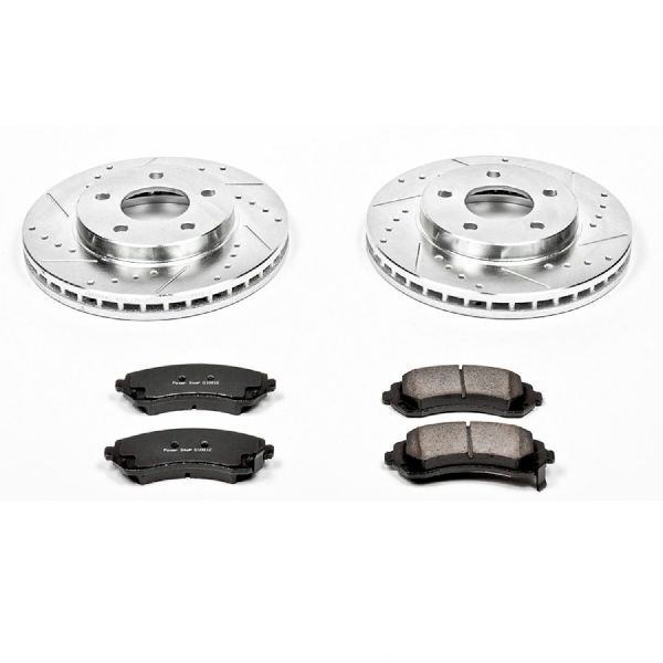2001-2005 Pontiac Aztek Disc Brake Kit - Front (Powerstop)