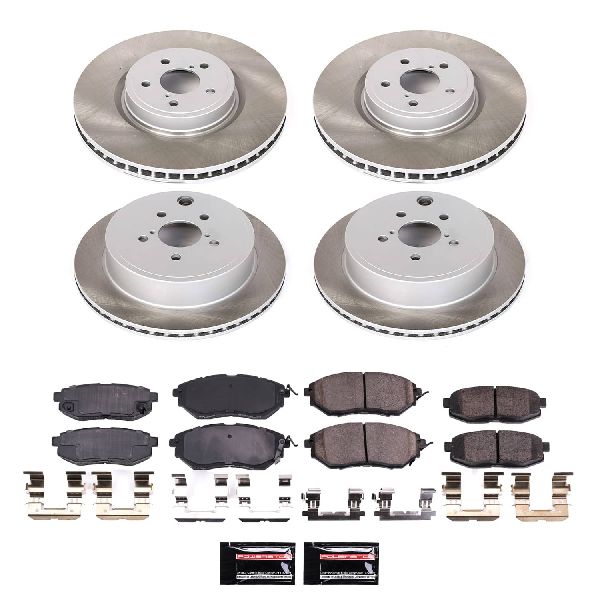 2010-2014 Subaru Legacy Disc Brake Kit - Front and Rear (Powerstop)