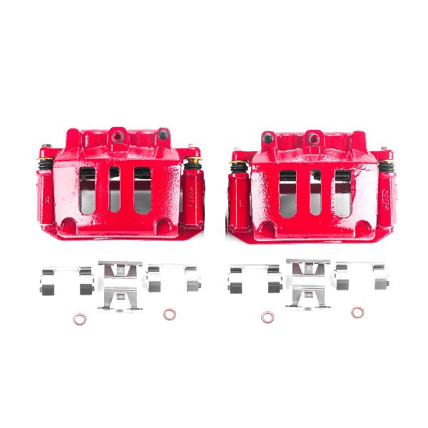 1998-2002 Lincoln Town Car Disc Brake Caliper Set - Front (Powerstop)