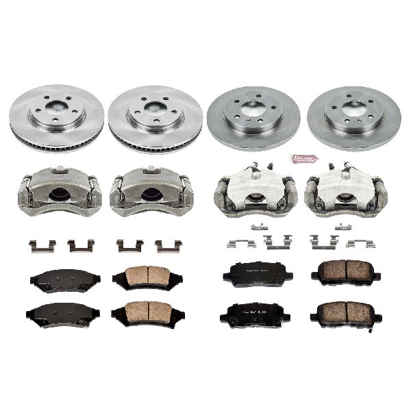 2004 Pontiac Grand Prix Disc Brake Kit - Front and Rear (Powerstop)