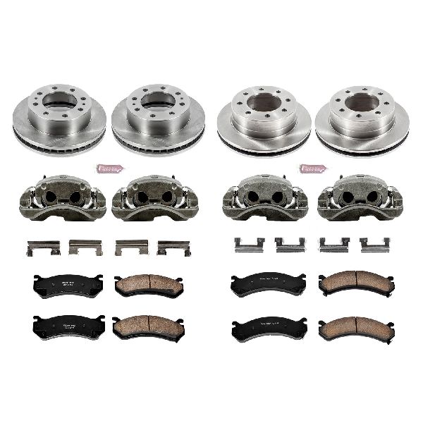 2004 GMC Sierra 2500 HD Disc Brake Kit - Front and Rear (Powerstop)