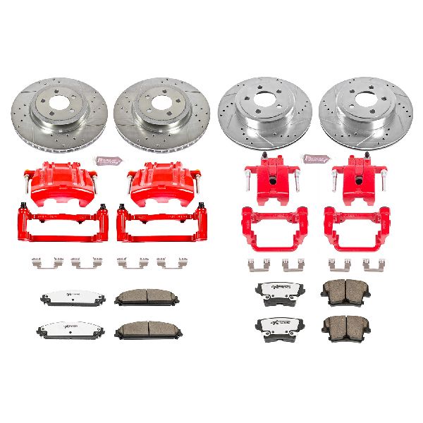 2012-2021 Chrysler 300 Disc Brake Kit - Front and Rear (Powerstop)