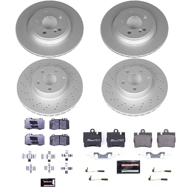 1999-2003 Mercedes-Benz CL500 Disc Brake Kit - Front and Rear (Powerstop)