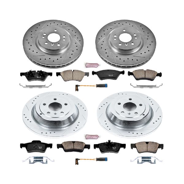 2006-2011 Mercedes-Benz ML350 Disc Brake Kit - Front and Rear (Powerstop)