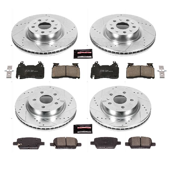 2016-2018 Cadillac CT6 Disc Brake Kit - Front and Rear (Powerstop)