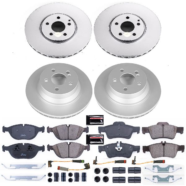 2004-2005 Mercedes-Benz E500 Disc Brake Kit - Front and Rear (Powerstop)