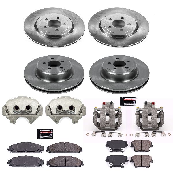 2006-2008 Dodge Magnum Disc Brake Kit - Front and Rear (Powerstop)