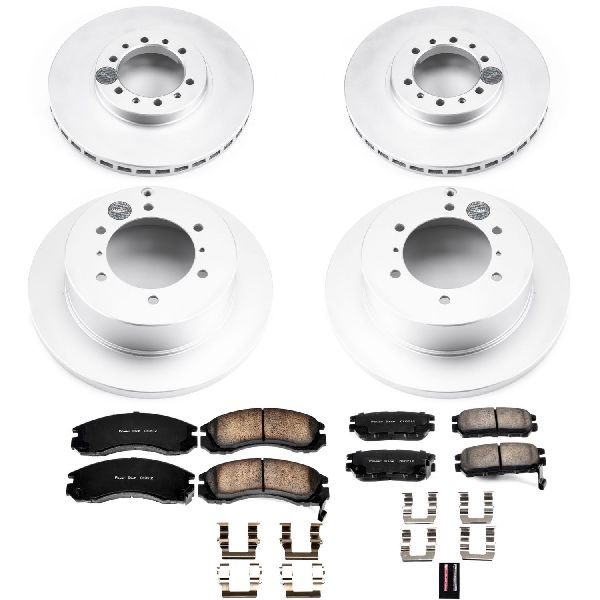 1991-1996 Mitsubishi Montero Disc Brake Kit - Front and Rear (Powerstop)