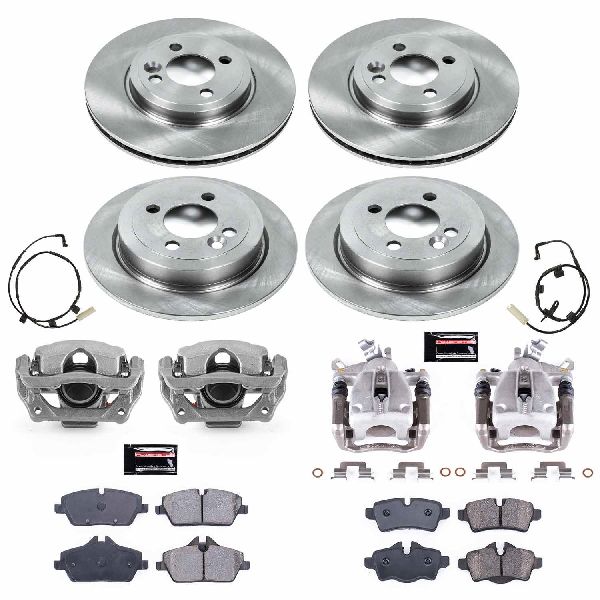 2007-2010 Mini Cooper Disc Brake Kit - Front and Rear (Powerstop)