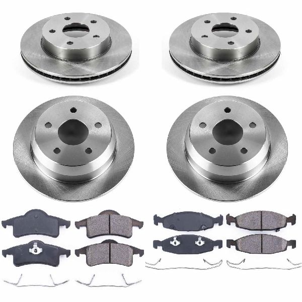 1999-2002 Jeep Grand Cherokee Disc Brake Kit - Front and Rear (Powerstop)