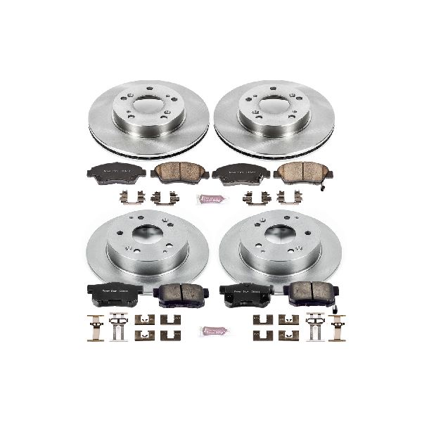 2002-2006 Acura RSX Disc Brake Kit - Front and Rear (Powerstop)