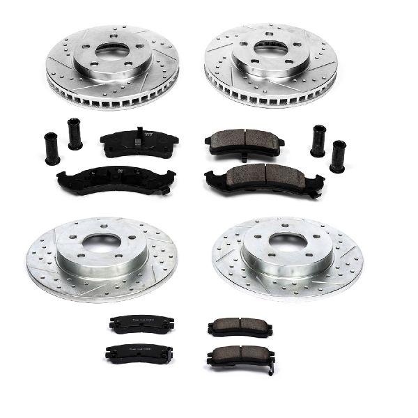 1995-1996 Oldsmobile Aurora Disc Brake Kit - Front and Rear (Powerstop)